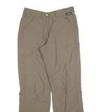 SCHOFFEL Womens Beige Regular Fit Straight Leg Trousers W30 L30 Outdoor Casual
