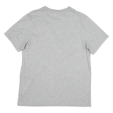 NIKE Mens Grey & Red Graphic T-Shirt L Short Sleeve Crew Neck Casual Athletic