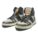 LEVI'S High Top Mens Footwear Black & Cream Synthetic UK 9 Stylish Comfort