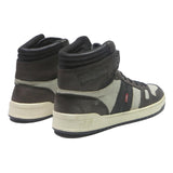 LEVI'S High Top Mens Footwear Black & Cream Synthetic UK 9 Stylish Comfort