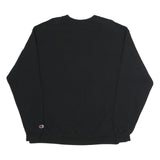 CHAMPION Mens Black Santa Clara University Crew Neck XL Cotton Blend Sweatshirt