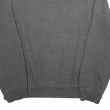 NIKE Mens Grey Cotton Blend Crew Neck L Sweatshirt Athletic Casual