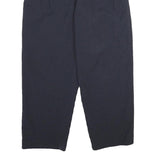 TALBOTS Womens Regular Fit Wool Blend Black Trousers W28 L28 Classic Zip Closure