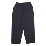 TALBOTS Womens Regular Fit Wool Blend Black Trousers W28 L28 Classic Zip Closure