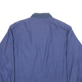 CASUALLAND SPORTSWEAR Mens Blue Jacket L Polyester Blend Plain Zip Casual
