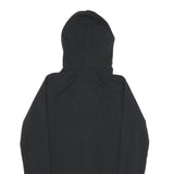 NIKE Womens Black Hoodie S Full Zip Cotton Blend Casual Sports Sweatshirt