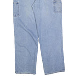 CARHARTT Mens Regular Blue Denim Rinse Jeans W36 L34 Workwear Utility Style