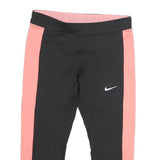 NIKE Mens Shorts Black & Salmon XS W26 Polyester Sports Running Gym Training