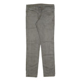 LEVI'S 511 Slim Mens Jeans Grey Slim Skinny Denim Medium W32 L34 Stretch Zip