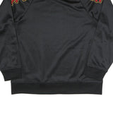 CLOCKHOUSE Mens Black Crew Neck L Sweatshirt Polyester Blend Sporty Casual