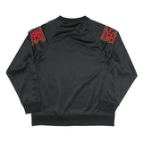 CLOCKHOUSE Mens Black Crew Neck L Sweatshirt Polyester Blend Sporty Casual
