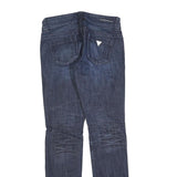 GUESS Womens Jeans Blue Slim Skinny Denim Medium W30 L32 Stylish Zip Closure