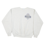 Mens Cream Hillclimb Graphic Pullover Crew Neck L Cotton Blend Jersey Motocross