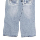 SOUTHERN Mens Shorts Blue Denim Casual M W36 Relaxed Fit Cotton