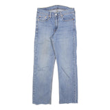 LEVI'S 514 Classic Mens Jeans Blue Classic Straight Denim Medium W30 L27 Zip
