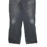 DICKIES Mens Relaxed Black Denim Jeans W30 L32 Workwear Zip Closure