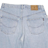 GIORGIO Mens Denim Blue Casual Shorts XL W34 Cotton Blend Relaxed Fit