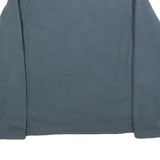 ELLESSE Womens Blue Plain Pullover Polyester Jumper Crew Neck UK 10 Casual