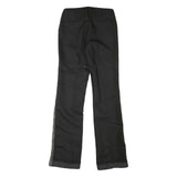 DIESEL Mens Cotton Blend Black & Grey Regular Straight Trousers W28 L34 Casual