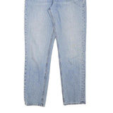 LEE Womens Jeans Blue Slim Straight Denim Medium W27 L29 Light Wash Zip Closure