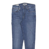 LEVI'S 721 BIG E Womens Jeans Blue Slim Skinny Denim Medium W28 L26 Vintage