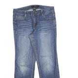 CALVIN KLEIN JEANS Womens Regular Straight Denim Medium W32 L30 Bootcut Cotton
