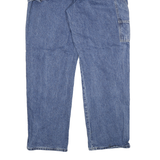 DICKIES Mens Relaxed Blue Jeans Denim W40 L32 Workwear Zip Closure