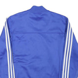 ADIDAS Mens Blue Chelsea Football Club Track Jacket S Polyester Plain Zip Sports
