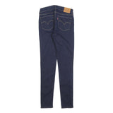 LEVI'S 711 Big E Womens Slim Skinny Denim Medium W26 L30 Stretch Cotton Blend