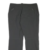 ACTIVE Mens Polyester Blend Black Regular Fit Straight Leg Trousers W36 L30 Zip