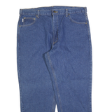 CARHARTT Mens Jeans Blue Regular Straight Denim Medium W40 L30 Classic Workwear