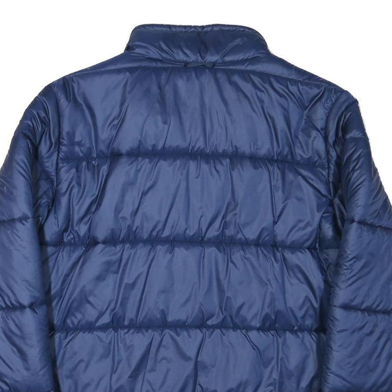 JACK WOLFSKIN Boys Blue Puffer Jacket M Polyester Blend Zip Casual Warm