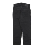 LEVI'S Womens Black Slim Skinny Denim Jeans Cotton Blend W26 L32 Stretch Comfort