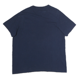 ADIDAS Mens Blue Nevada Football Graphic T-Shirt XL Short Sleeve Crew Neck