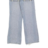 Womens Regular Blue Denim Jeans Cotton Blend Zip W28 L30 Stylish Back Pockets