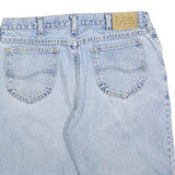 LEE Mens Denim Blue Casual Shorts M W34 Cotton Blend Classic Fit Comfortable