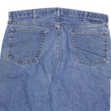 WRANGLER Mens Denim Blue Casual Shorts 2XL W36 Cotton Blend Comfortable Fit