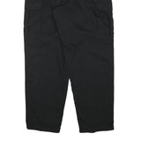 TRU-SPEC Mens Cotton Blend Black Regular Cargo Trousers W36 L33 Durable Zip