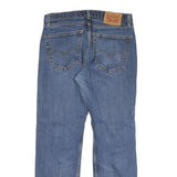 LEVI'S 505 Mens Jeans Blue Regular Straight Denim Medium W32 L30 Classic Zip Fit