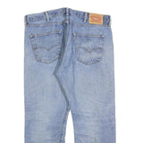 LEVI'S 501 Mens Light Blue Regular Straight Denim W38 L27 Button Closure Classic