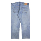 LEVI'S 501 Mens Light Blue Regular Straight Denim W38 L27 Button Closure Classic