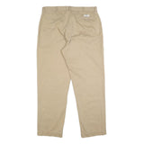 POLO RALPH LAUREN Mens Cotton Beige Relaxed Straight Trousers W38 L32 Casual