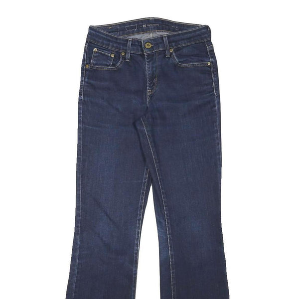 LEVI'S Womens Jeans Blue Regular Flared Denim Medium W24 L29 Classic Style