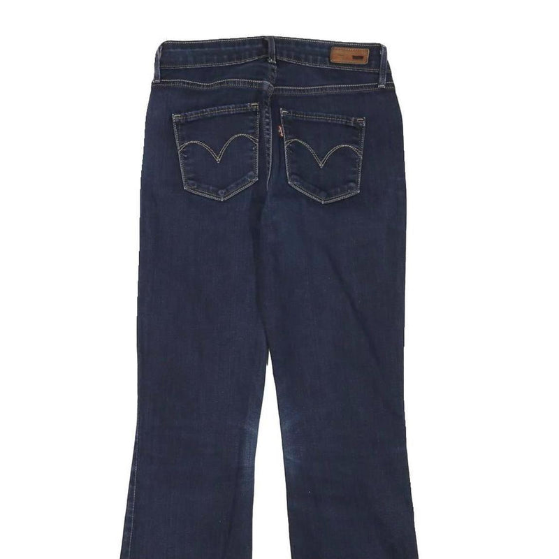 LEVI'S Womens Jeans Blue Regular Flared Denim Medium W24 L29 Classic Style