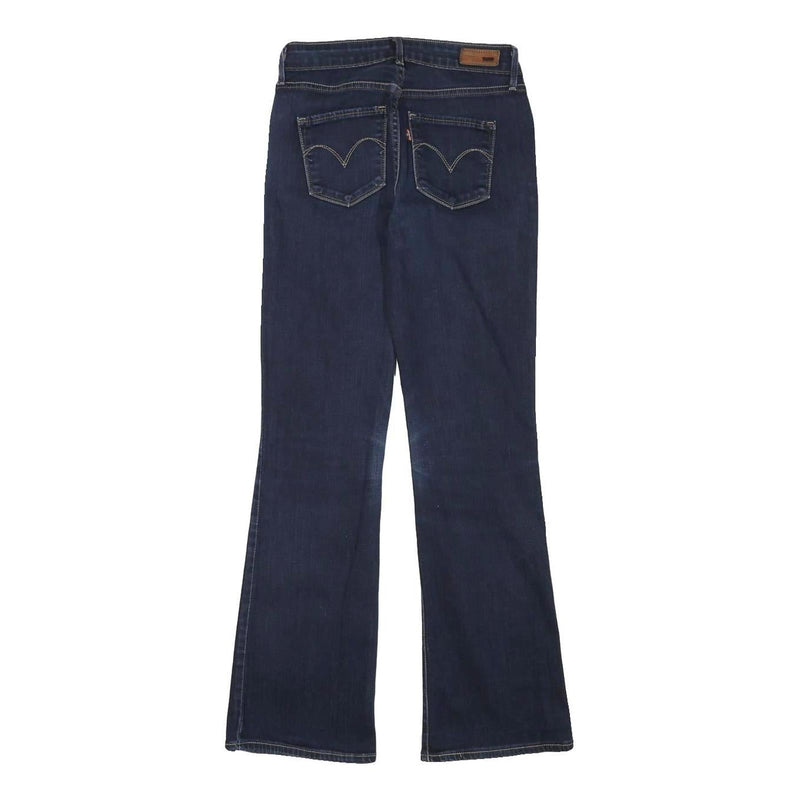 LEVI'S Womens Jeans Blue Regular Flared Denim Medium W24 L29 Classic Style