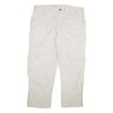 CARHARTT Mens Cotton Blend Relaxed Beige Trousers W40 L30 Utility Workwear