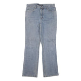 NAUTICA Mens Jeans Blue Regular Straight Denim Medium W32 L30 Casual Zip Cotton