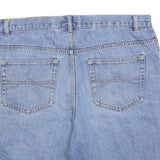 BIAGGINI Mens Denim Blue Cotton Blend Casual Shorts XL W38 Relaxed Fit