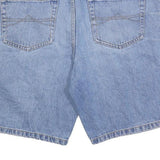 BIAGGINI Mens Denim Blue Cotton Blend Casual Shorts XL W38 Relaxed Fit