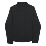 THE NORTH FACE Womens Black Jacket L Polyester Blend Zip Fleece Outdoor Warm